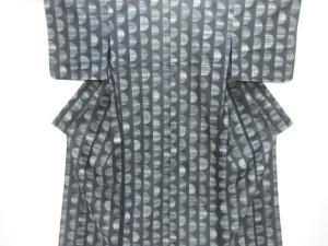 Kansai　絽抽象模様小紋着物